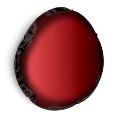 Red Rubin Tafla O6 Wall Mirror by Zieta