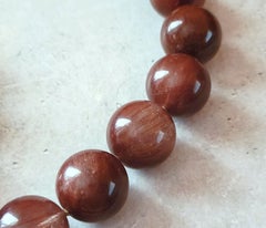 Red Rutilated Quartz Necklace