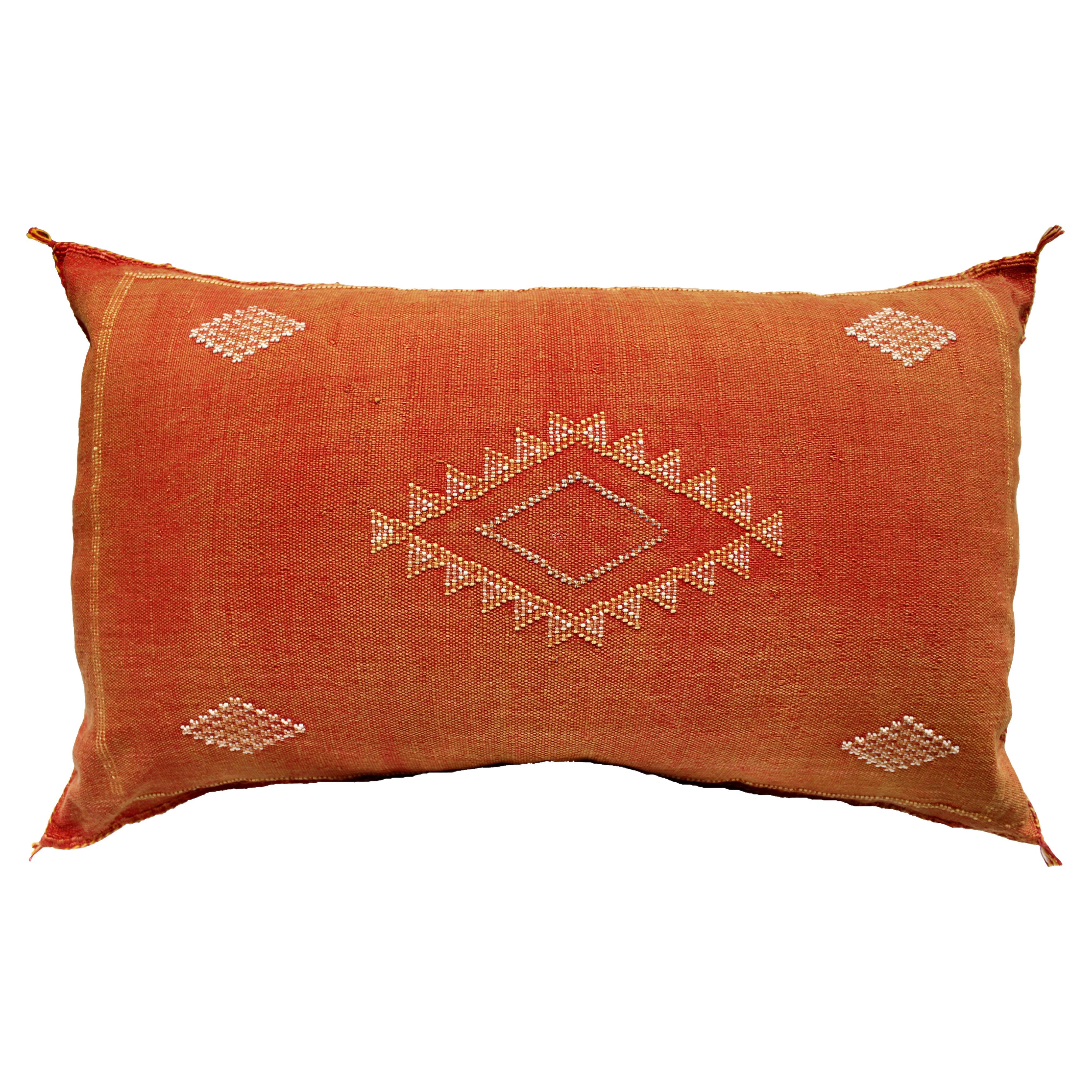Red Sand 35"L Moroccan Accent Pillow