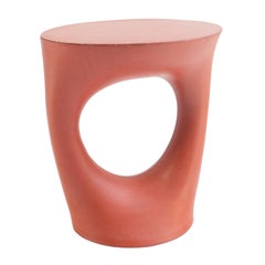 Red Short Kreten Side Table from Souda, in Stock