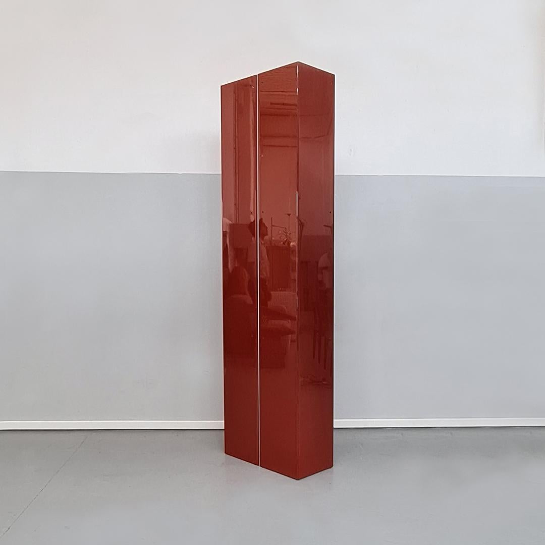 Italian Red Sideboard Cabinet by Kazuhide Takahama for B&B Italia, 1965