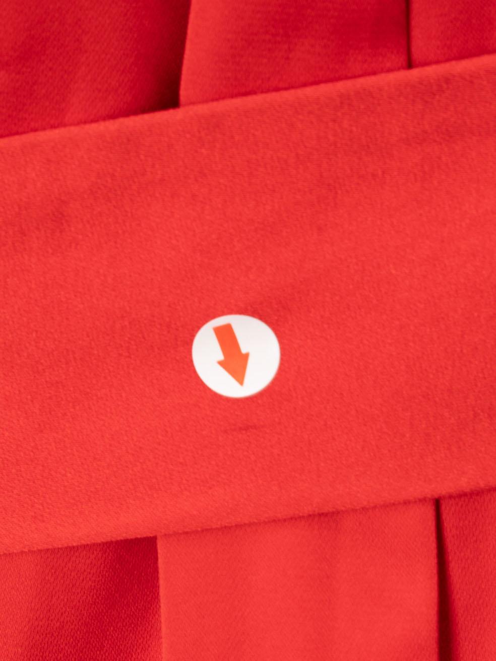 Red Silk Halterneck Maxi Dress Size XS 3