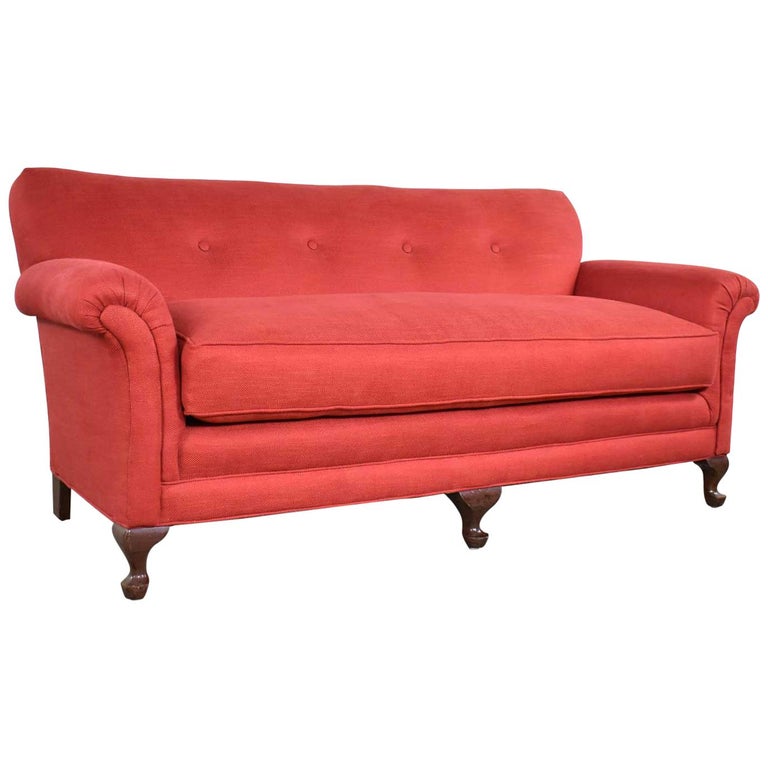 Lawson Sofa With Rolled Arms, Lawson Leather Sofa