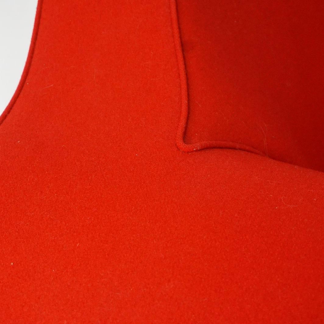 Red Soft Big Easy Chair by Ron Arad for Moroso Italy 1990s For Sale 9