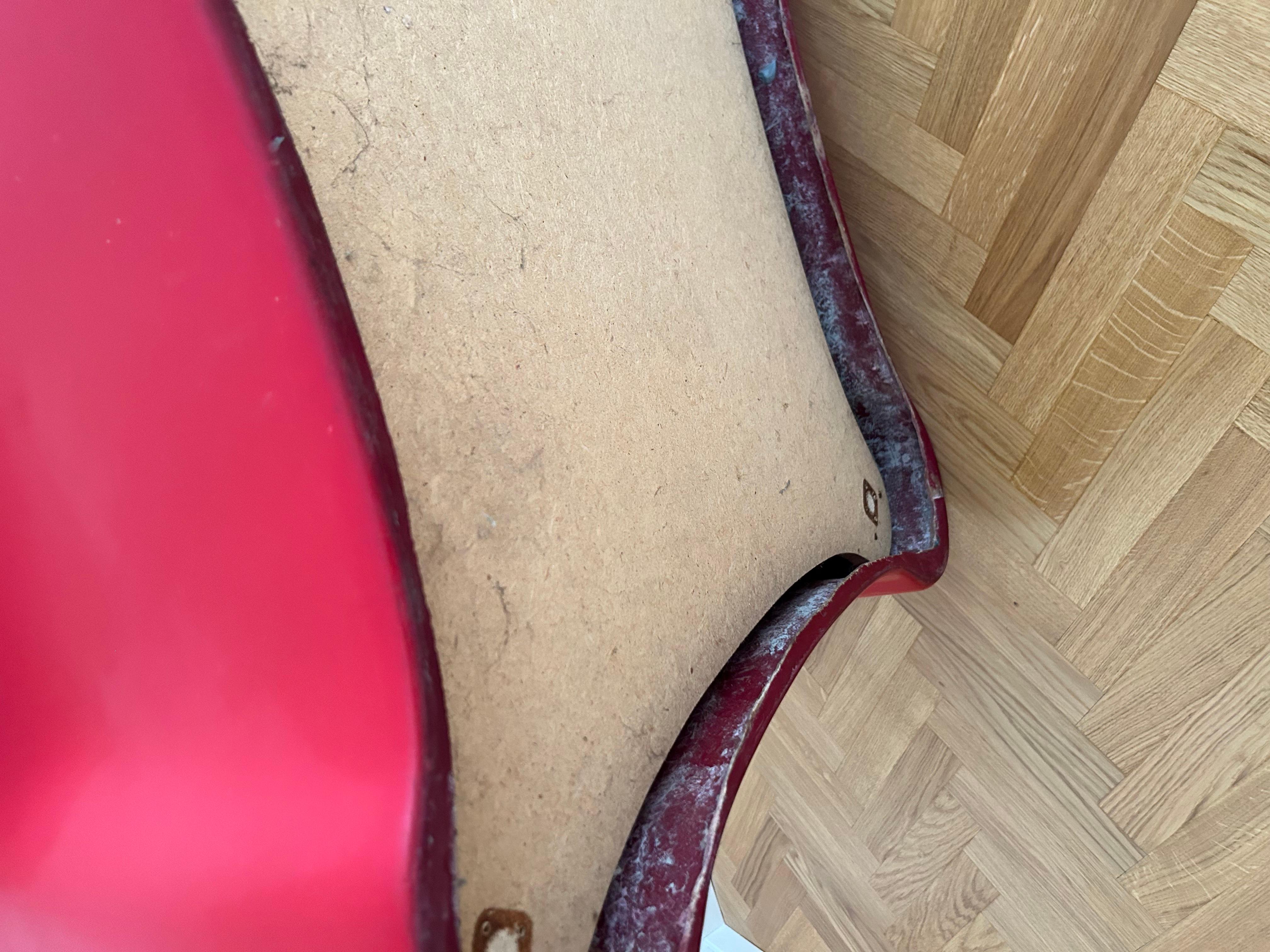 Red Space Age Club Chair, 1970s For Sale 12