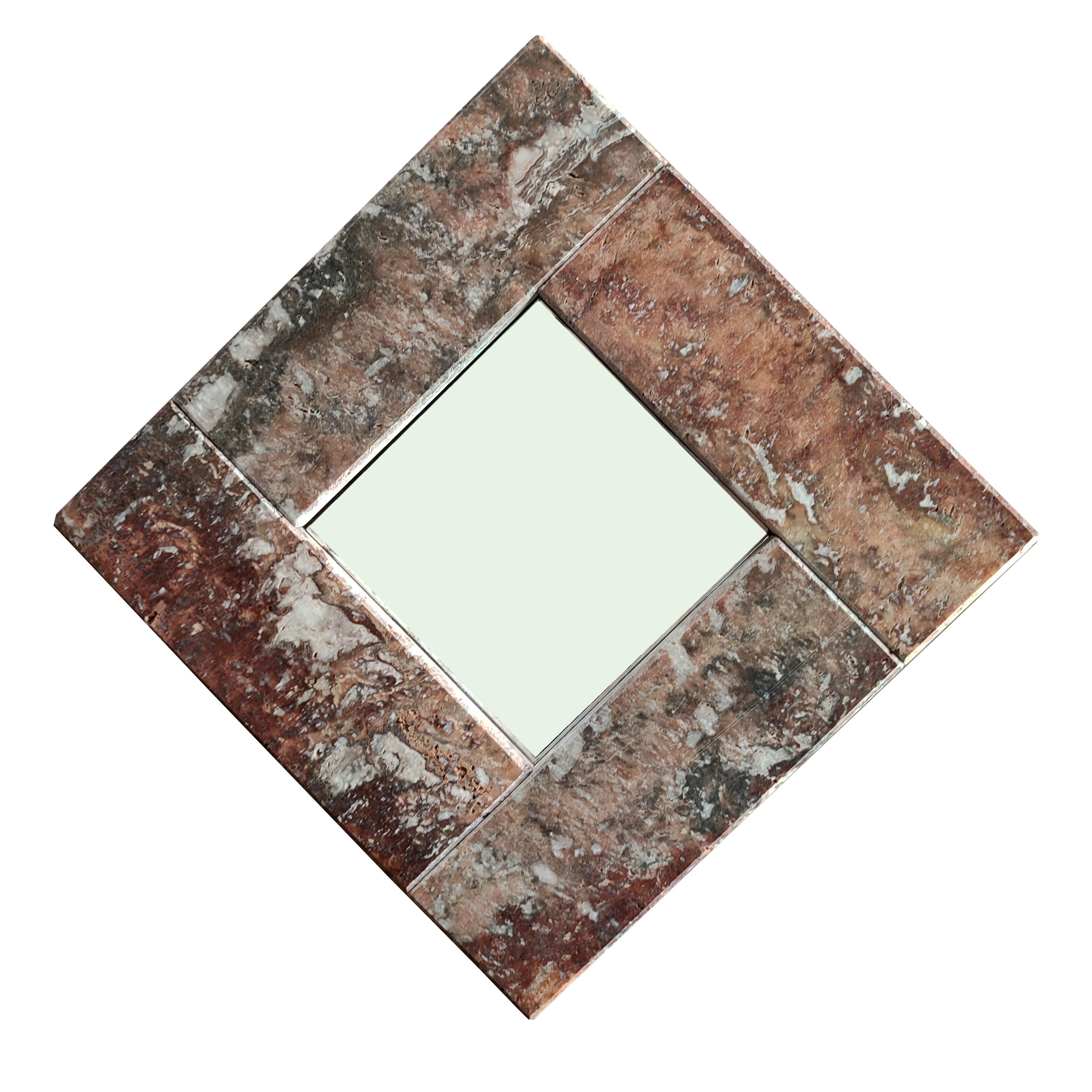 Red Spanish Travertine Marble Mirror Artisanal Luxury Gift Design Present Meddel
The Red Spanish Travertine Marble Mirror by Joaquín Moll is a celebration of artisanal craftsmanship and sophisticated design, perfect for gifting on special occasions.