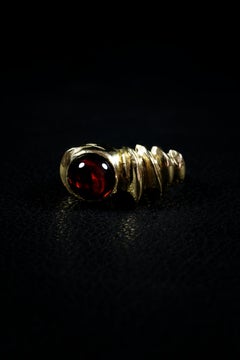 Red Sphere (10K Garnet Ring) by Ken Fury