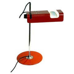 Red Spider Table Lamp by Joe Colombo for O-Luce Italy
