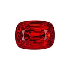 Roter Spinell 9,17 Karat, Auge sauber, Burma