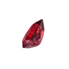 Mahenge Tanzania Red Spinel 2.96 Carat Pear Cut Loose Gemstone, Unmounted