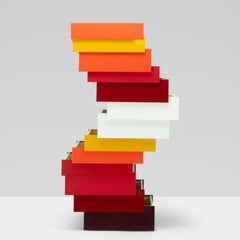 Red Stack Cabinet by Shay Alkalay and Raw Edges, Established & Sons, UK, 2008