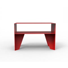 Red Stool ID Sapateiro (Shoe Storage Unit Stool)