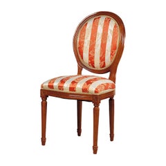 Red Striped Chair