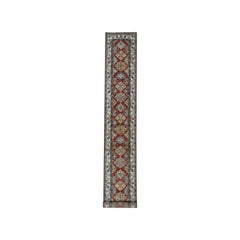 Red Super Kazak Geometric Design XL Runner Pure Wool Hand-Knotted Rug 2
4"x18
0" Red Super Kazak Geometric Design XL Runner Pure Wool Hand-Knotted Rug 2
4"x18
0"