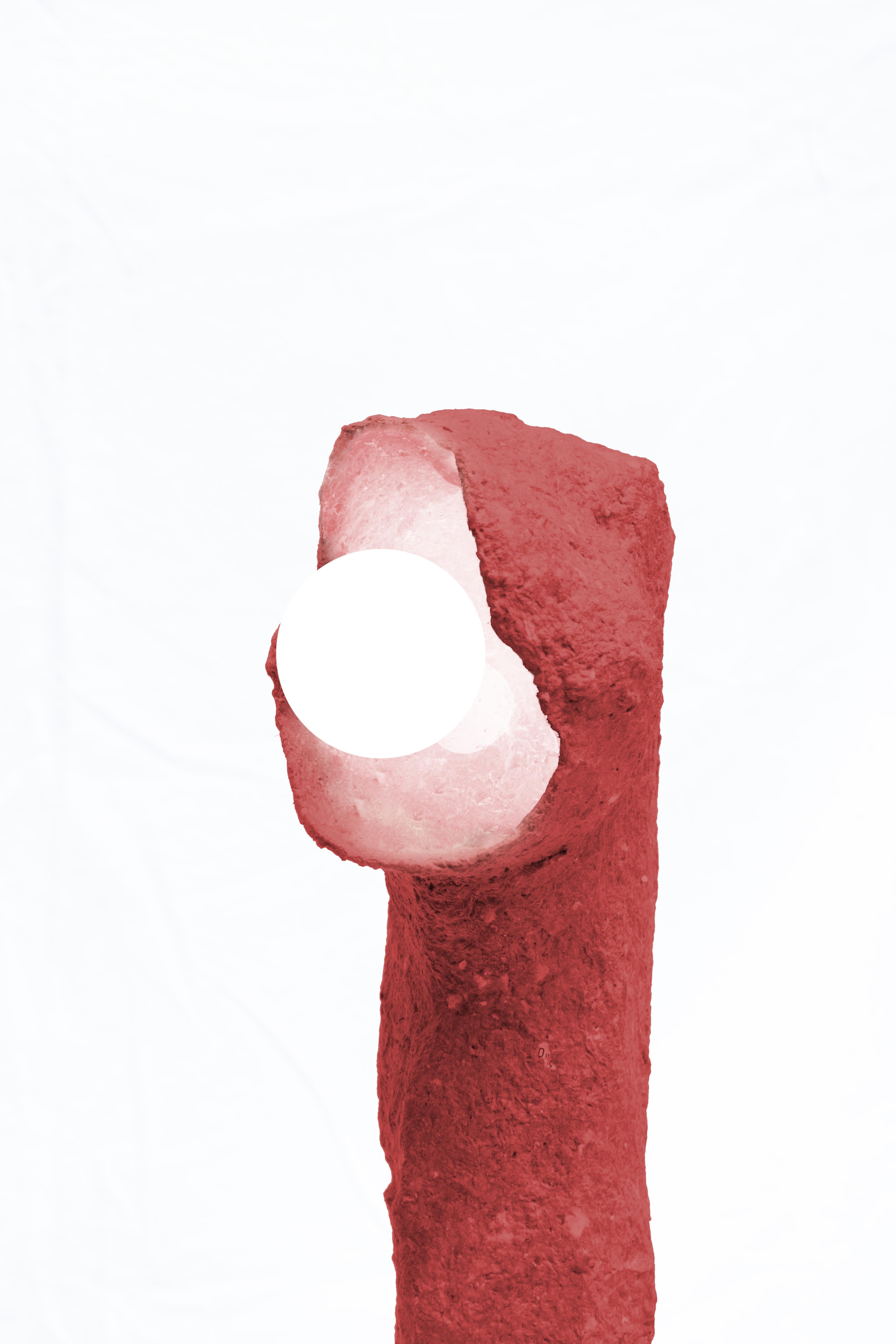 Red Table Lamp Quattro Zampe By Jonathan Bocca For Sale 3