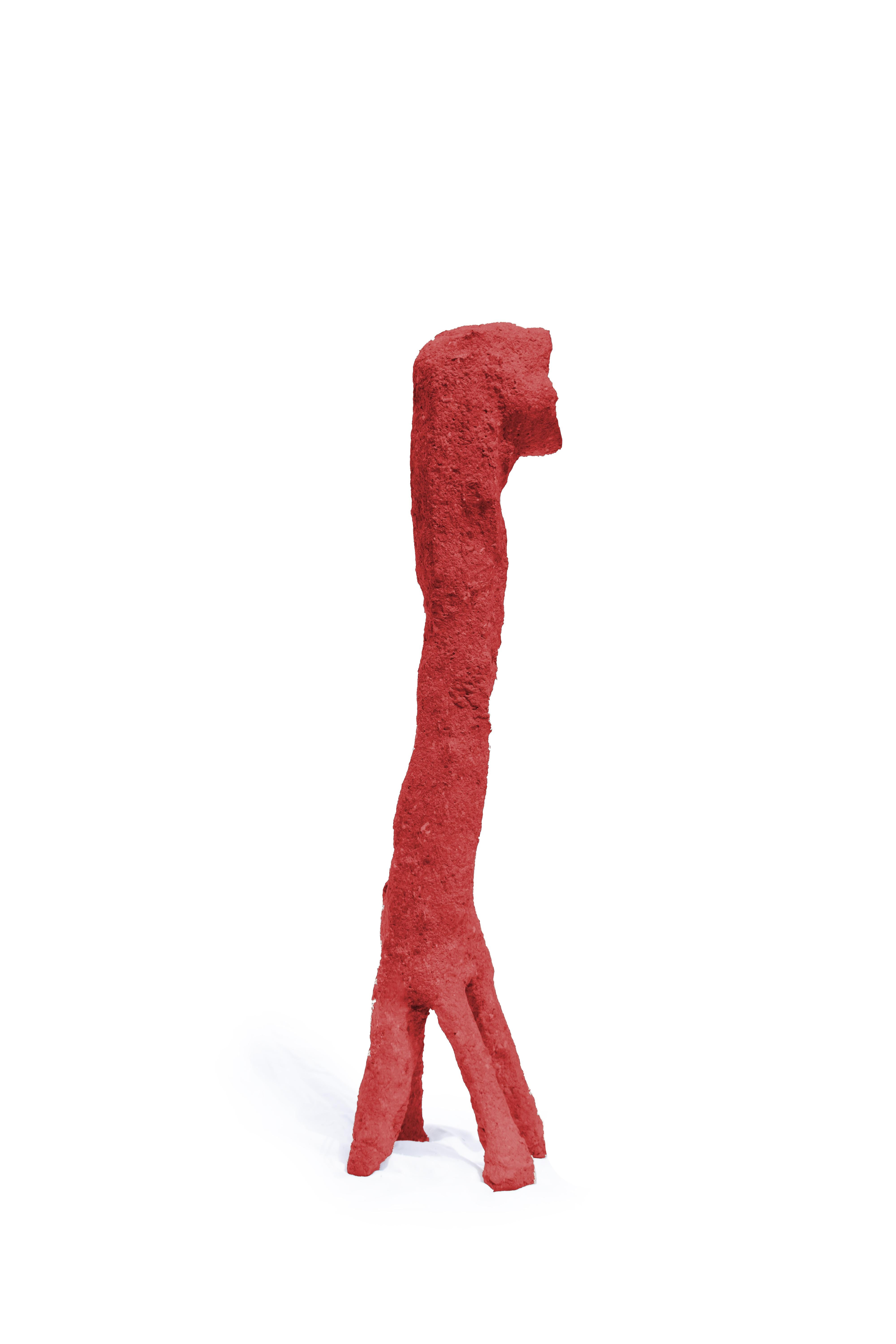 Red Table Lamp Quattro Zampe By Jonathan Bocca In Excellent Condition For Sale In Lucca, IT