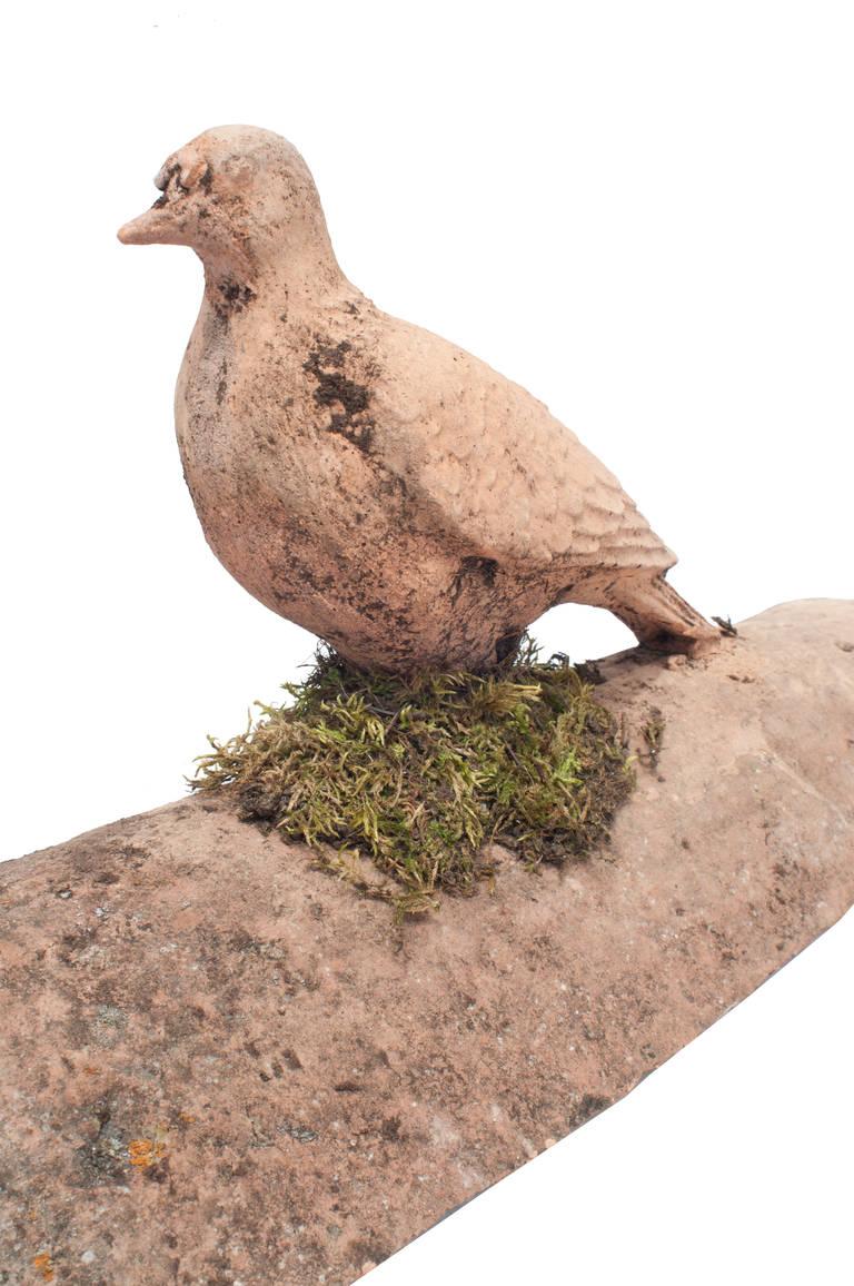 French Red Terra Cotta Pigeon Roof Tile