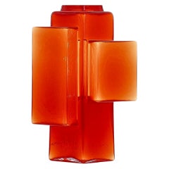 Rote Tetris-Vase von Dechem Studio