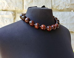 Red Tiger Eye Necklace