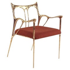 Red Top, Ink Dining Chair by Masaya