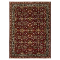 Used Red Traditional Afghan Rug