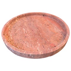 Bandeja de Travertino Rojo de Le Lampade