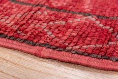 Red Tribal Moroccan in Wool