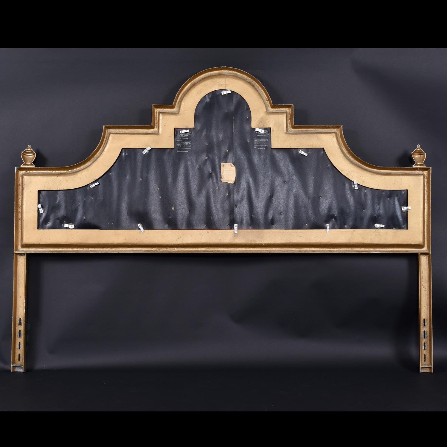red velvet headboard