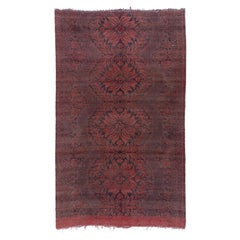 Tela turca rossa a trama piatta del 20° secolo, antica C.C. 1940