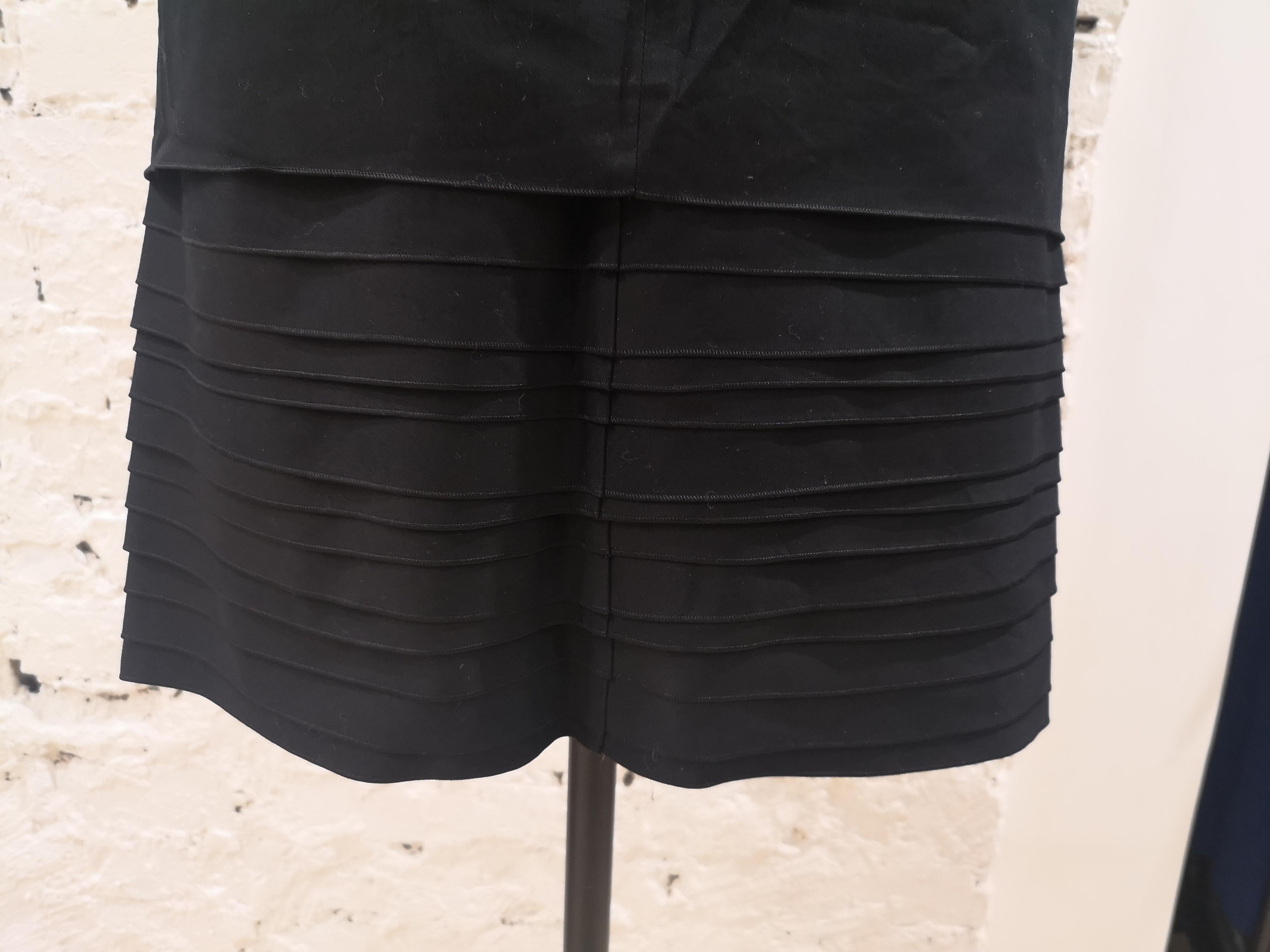 Red Valentino black cotton skirt In Good Condition For Sale In Capri, IT