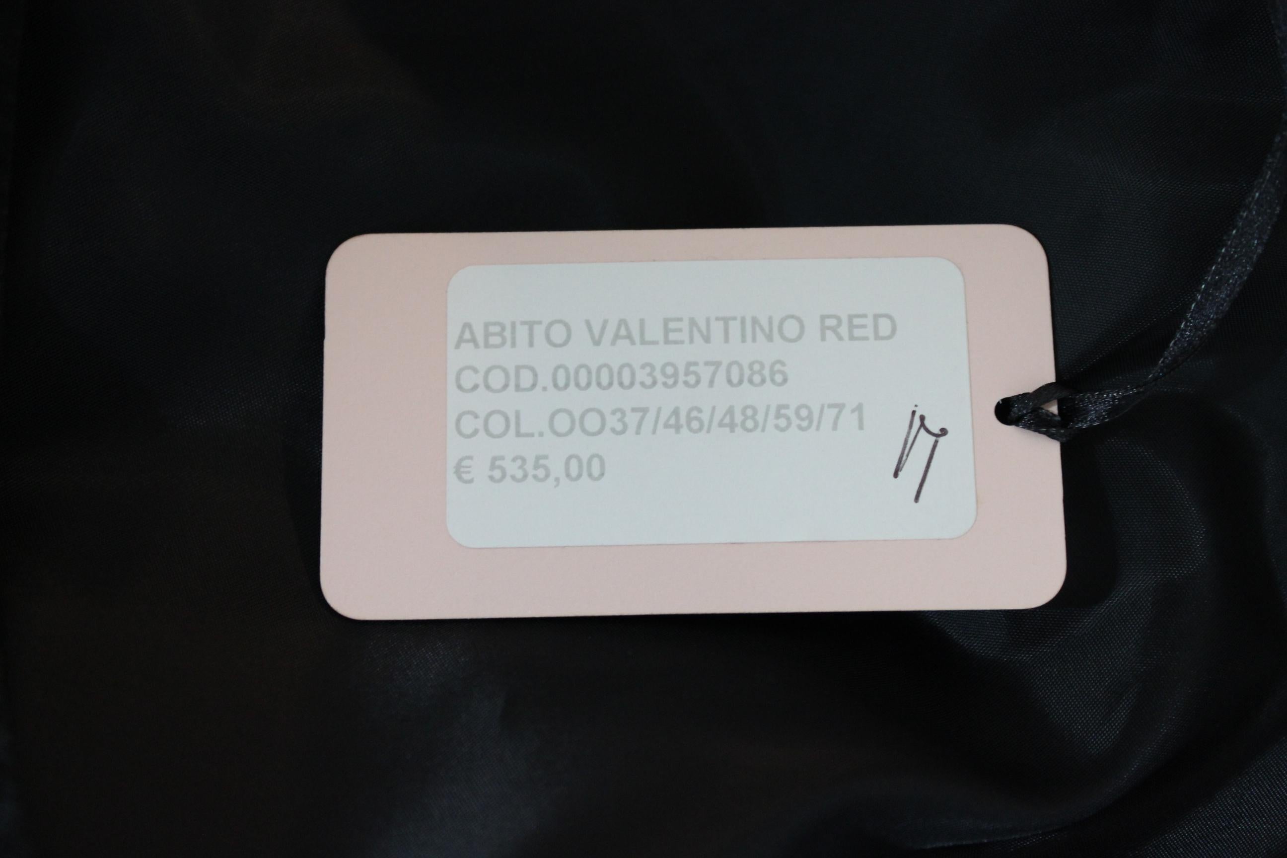 Red Valentino Black Evening Balloon Sheath Dress 2000s NWT 3