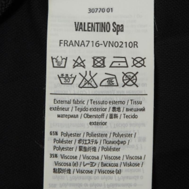 Donna RED Valentino Mini Abito XS in jersey plissettato e con bordi in pizzo in vendita