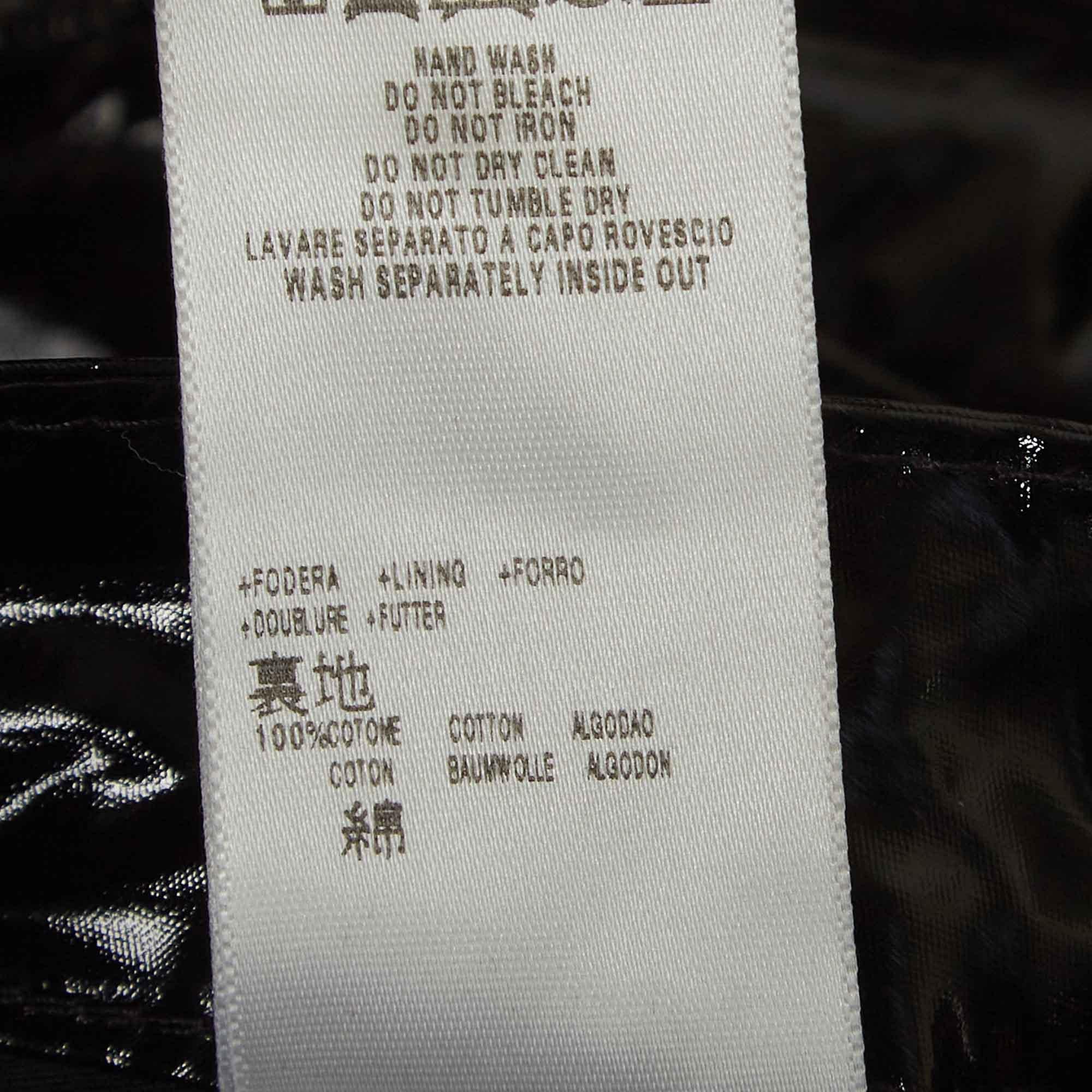 RED Valentino Schwarze Synthetische Detail-Taschenhose M im Angebot 3