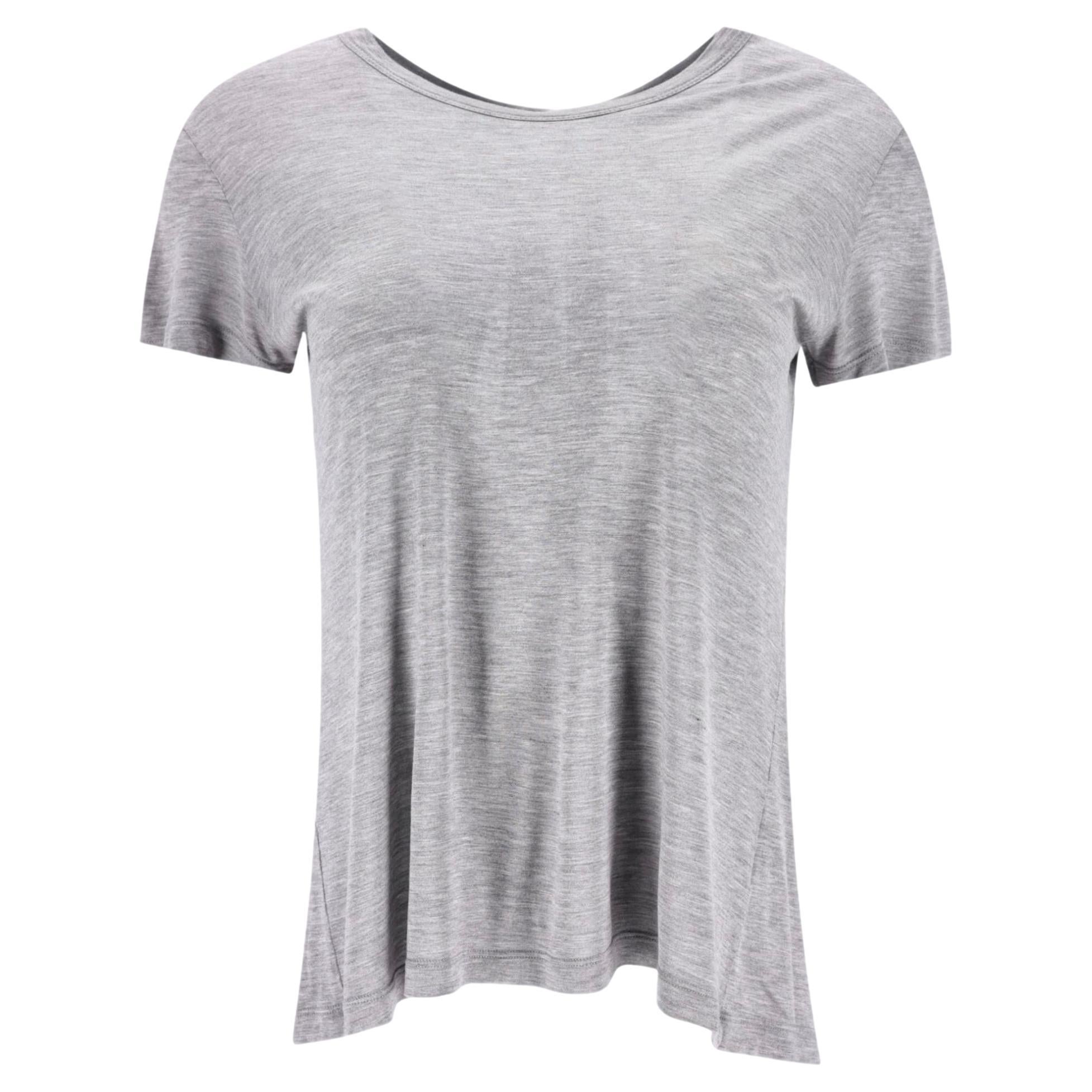 Top de algodón Red Valentino con lazo de encaje en la espalda en venta