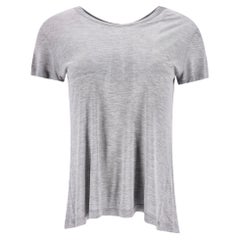 Red Valentino Cotton Top With Lace Bow Panel To The Back