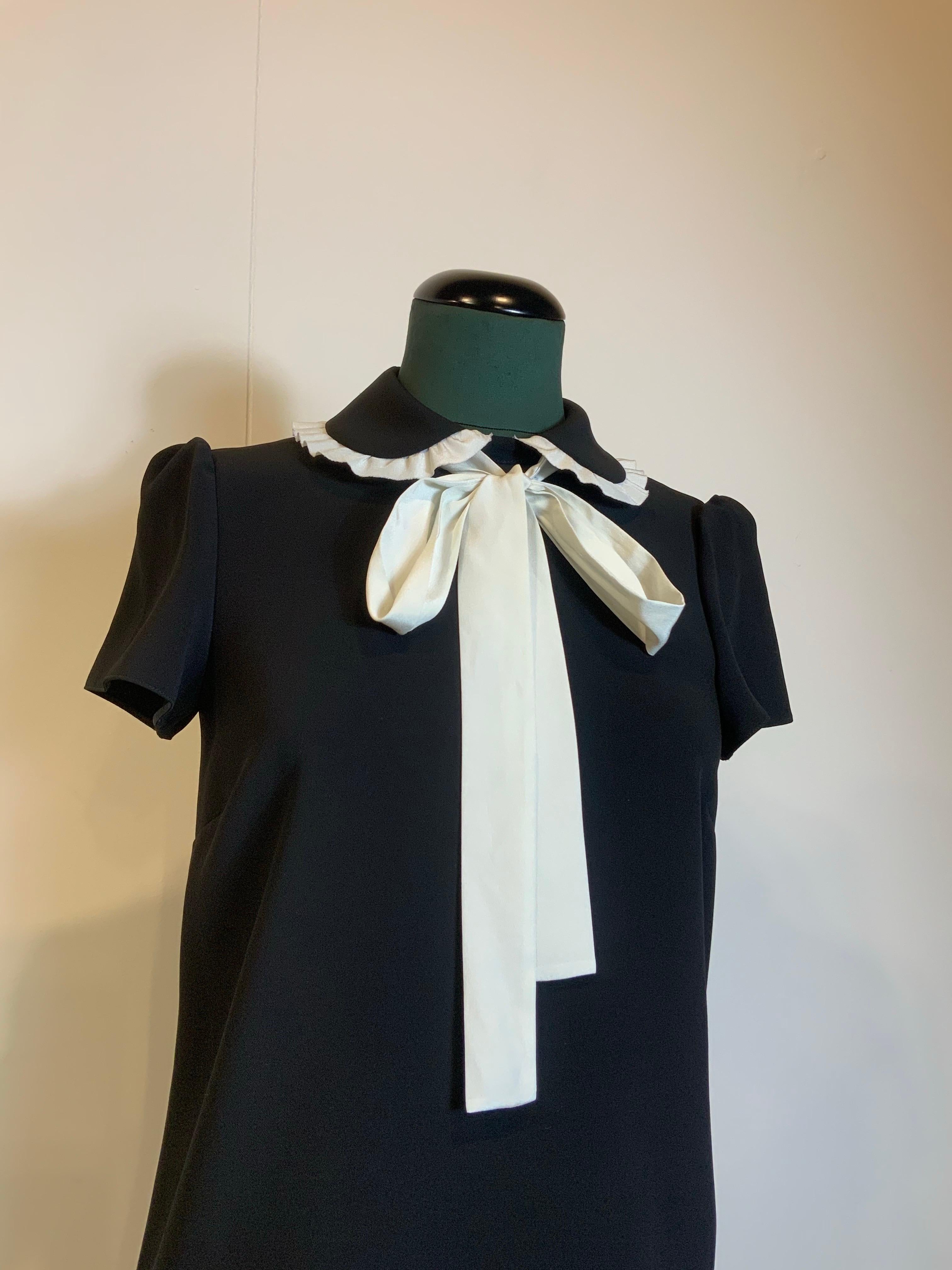 Black Red Valentino Doll Dress For Sale