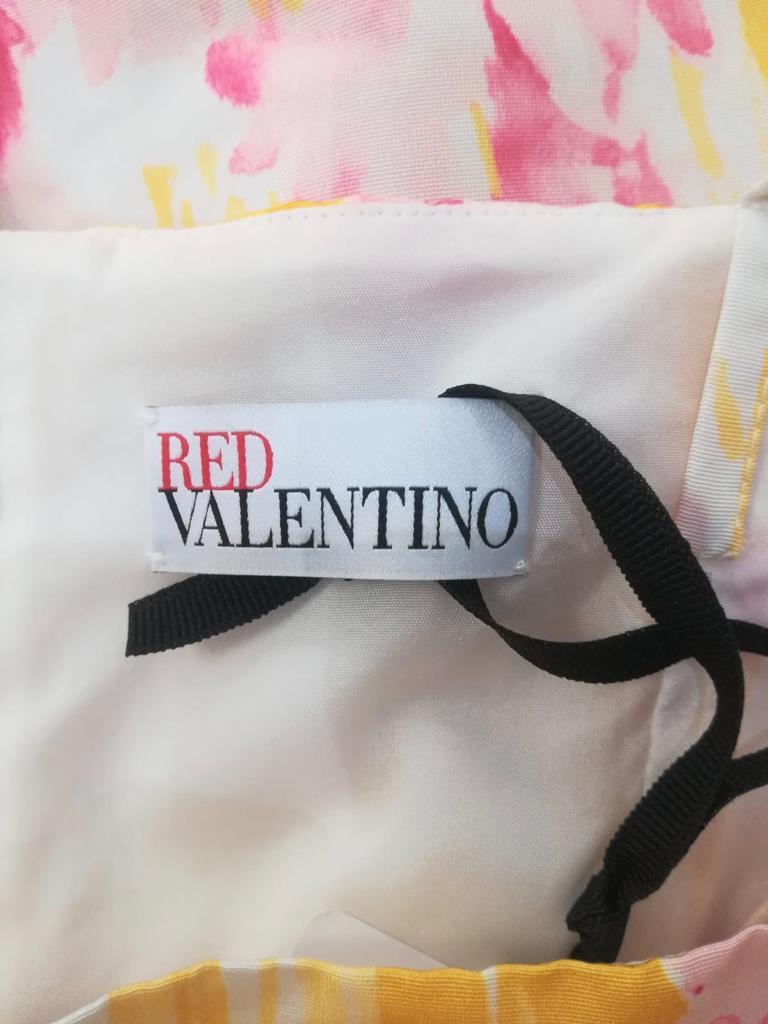 Valentino Valentino Red dress with ruffled bow main image 0