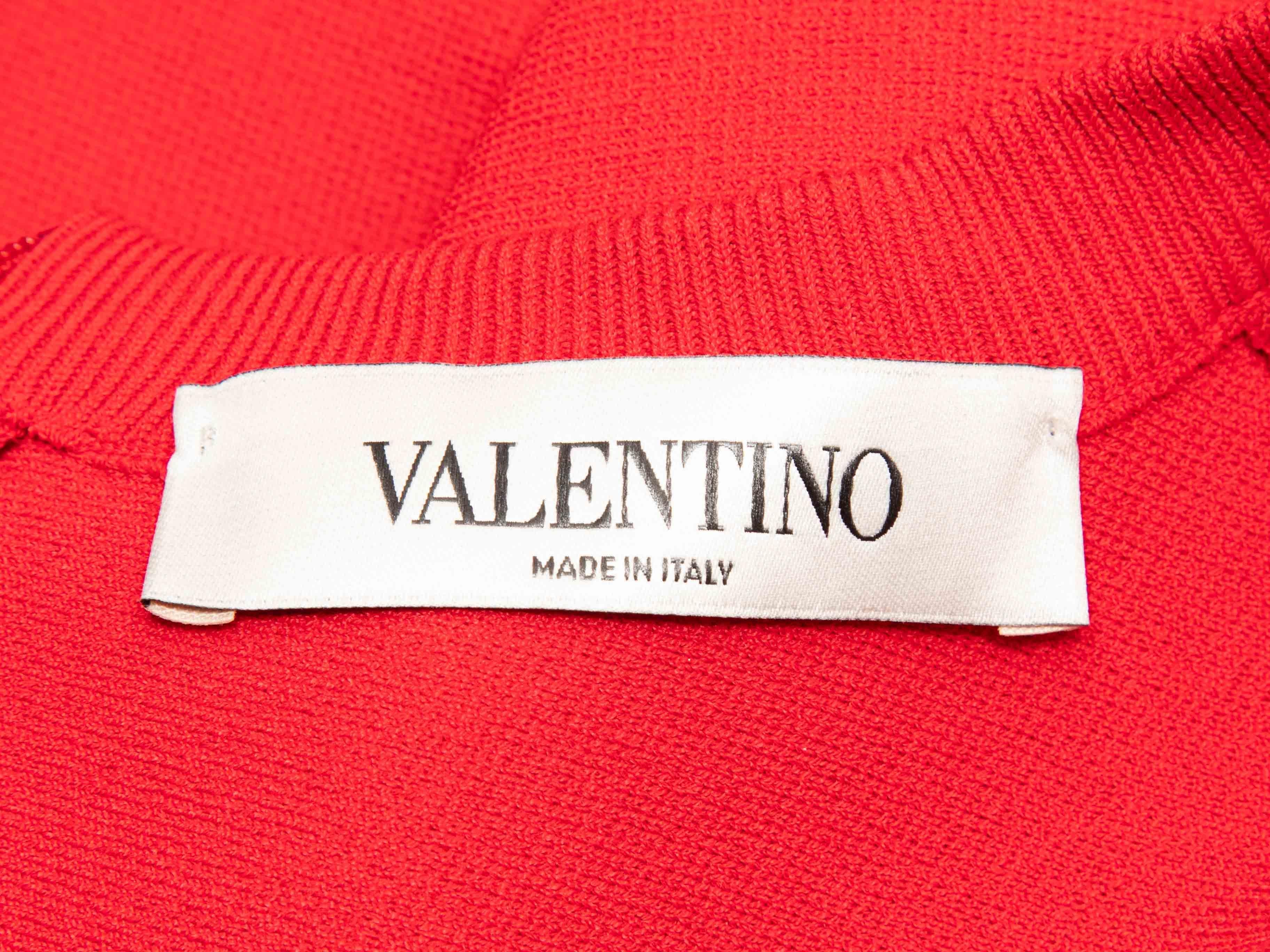 Red Valentino - Vestito con motivo a farfalla in pizzo - taglia US L. in vendita 2
