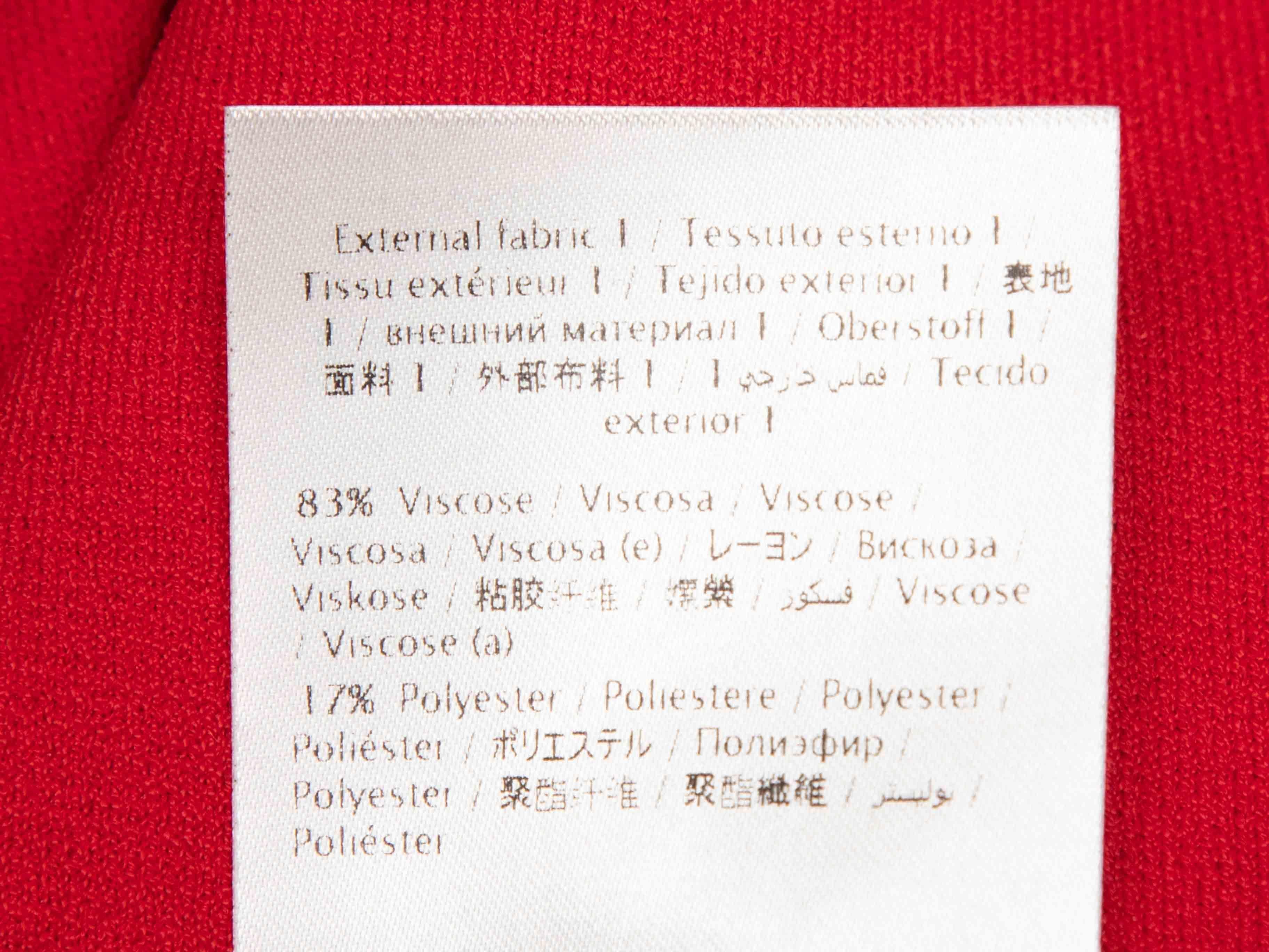 Red Valentino - Vestito con motivo a farfalla in pizzo - taglia US L. in vendita 4