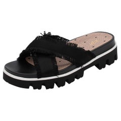 Red Valentino Nero/Nero LEISURED Slide EU 39