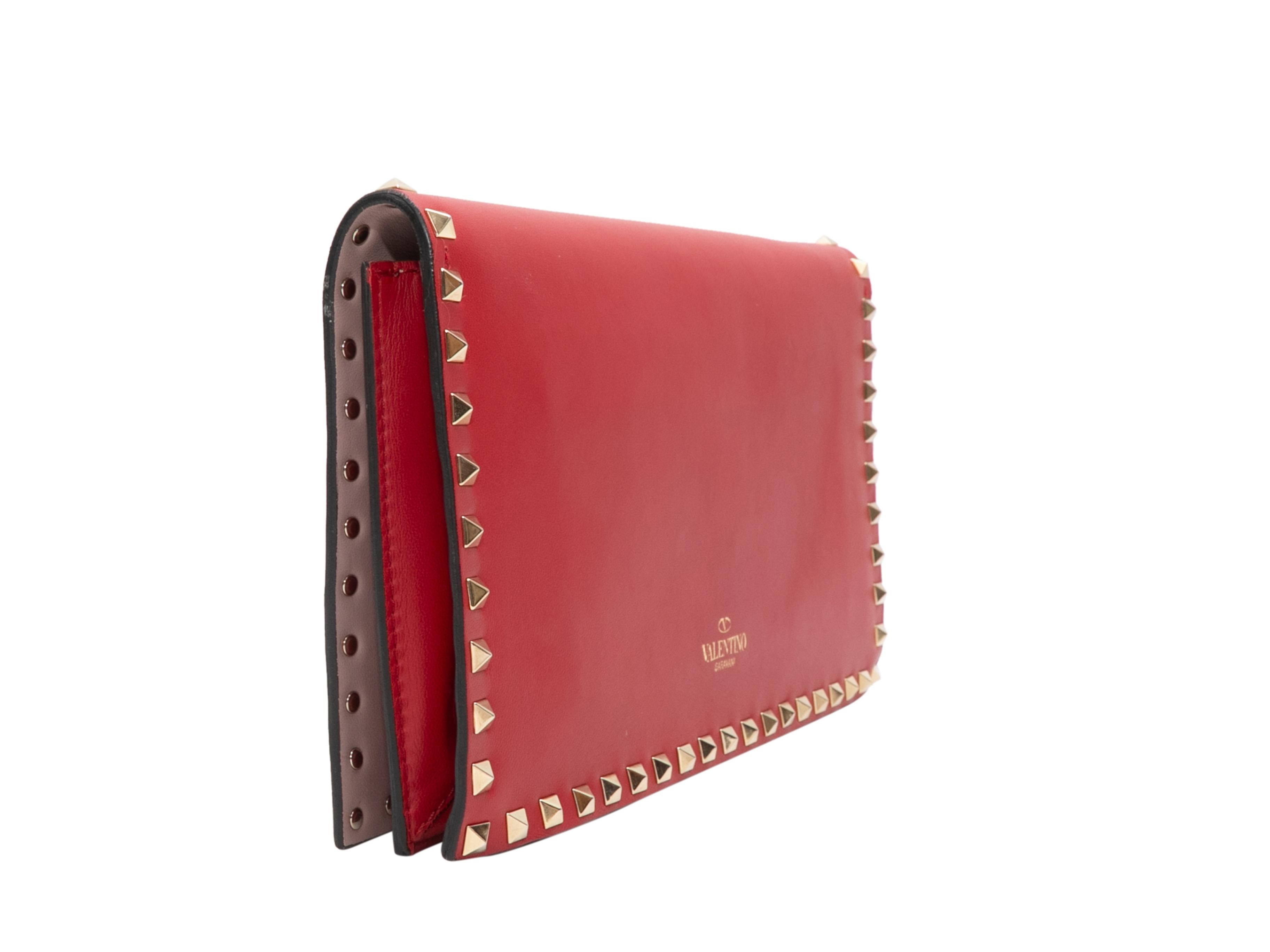 Red Valentino Rockstud Clutch For Sale 1