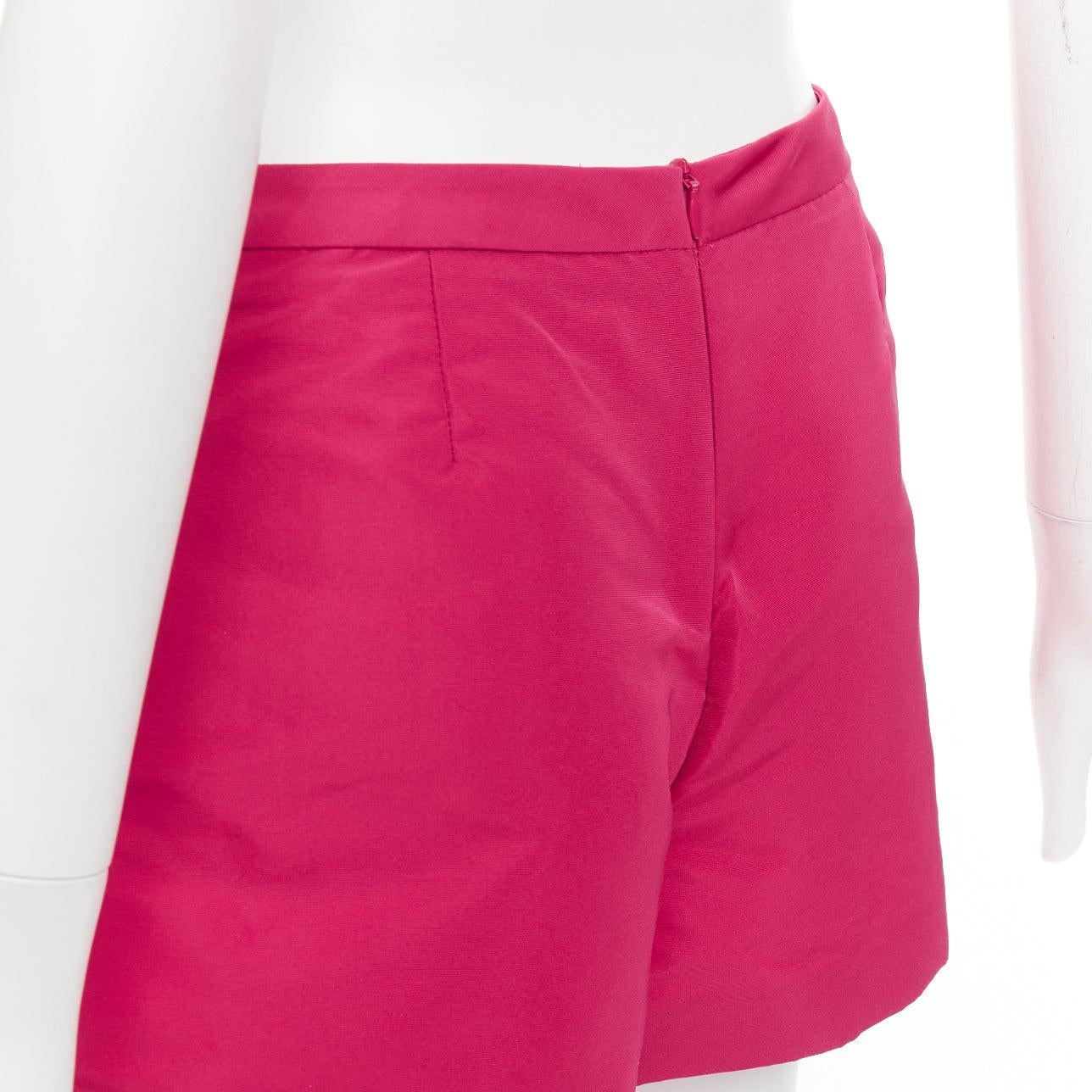RED VALENTINO rose pink high waisted pleated mini skort skirt IT38 XS For Sale 3