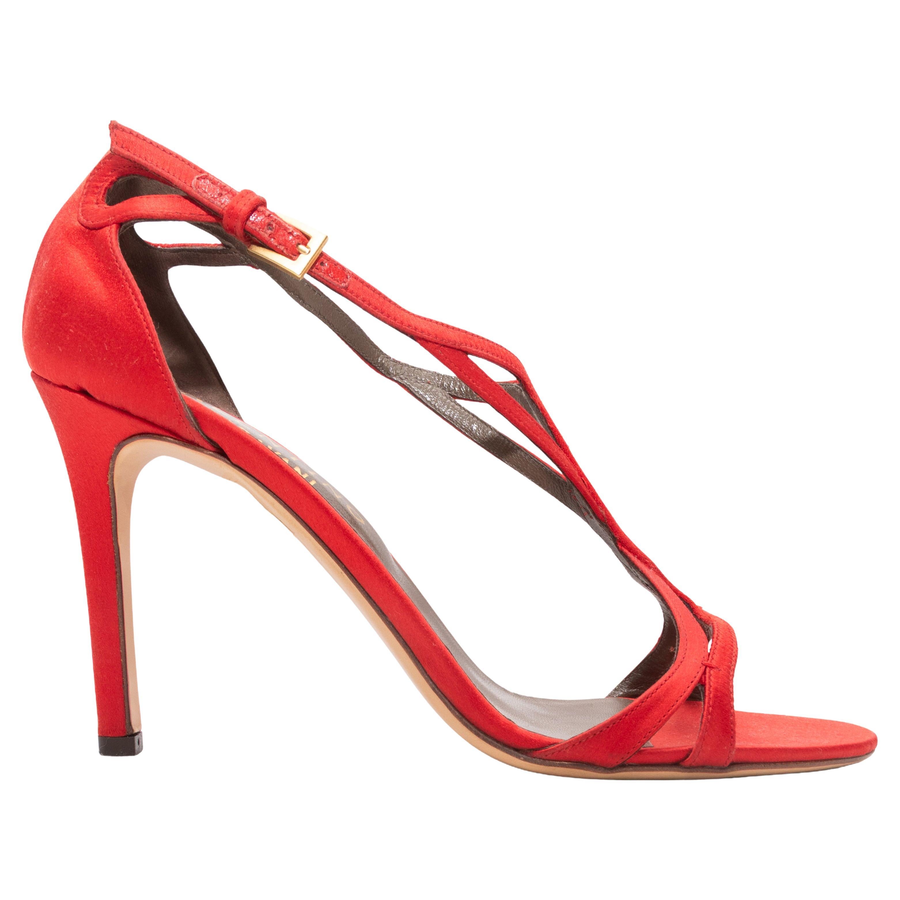 Valentino Sandali con cinturino a T e tacco misura 38,5