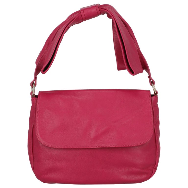 Red Valentino Woman Shoulder bag Pink Leather For Sale at 1stDibs