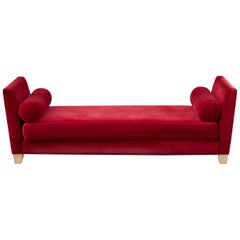 Red Velvet Daybed