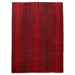 Abc Teppich Rot Vintage Flachgewebe Wolle Persischer Teppich - 8'3" x 11'7"
