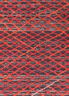 Red Vintage Moroccan Carpet