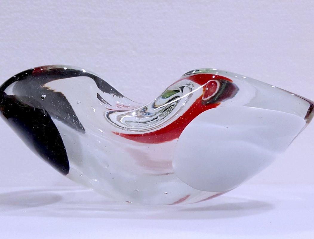 Murano Glass a Pentoni Bowl, Fratelli Toso For Sale 1