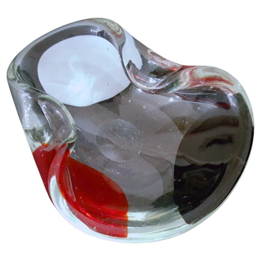 Murano Glass a Pentoni Bowl, Fratelli Toso For Sale 2