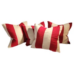 Red & White Flag Pillows -4